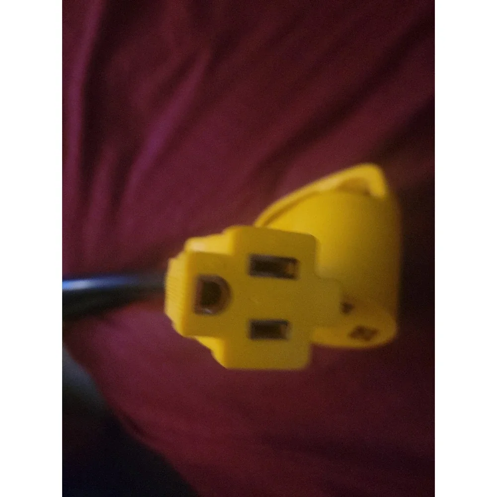 50 Amp Male to 30 Amp Female‎ and 15 Amp Female RV Y- Splitter Adapter